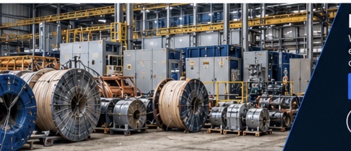 Industrial electrical equipment ready for purchase