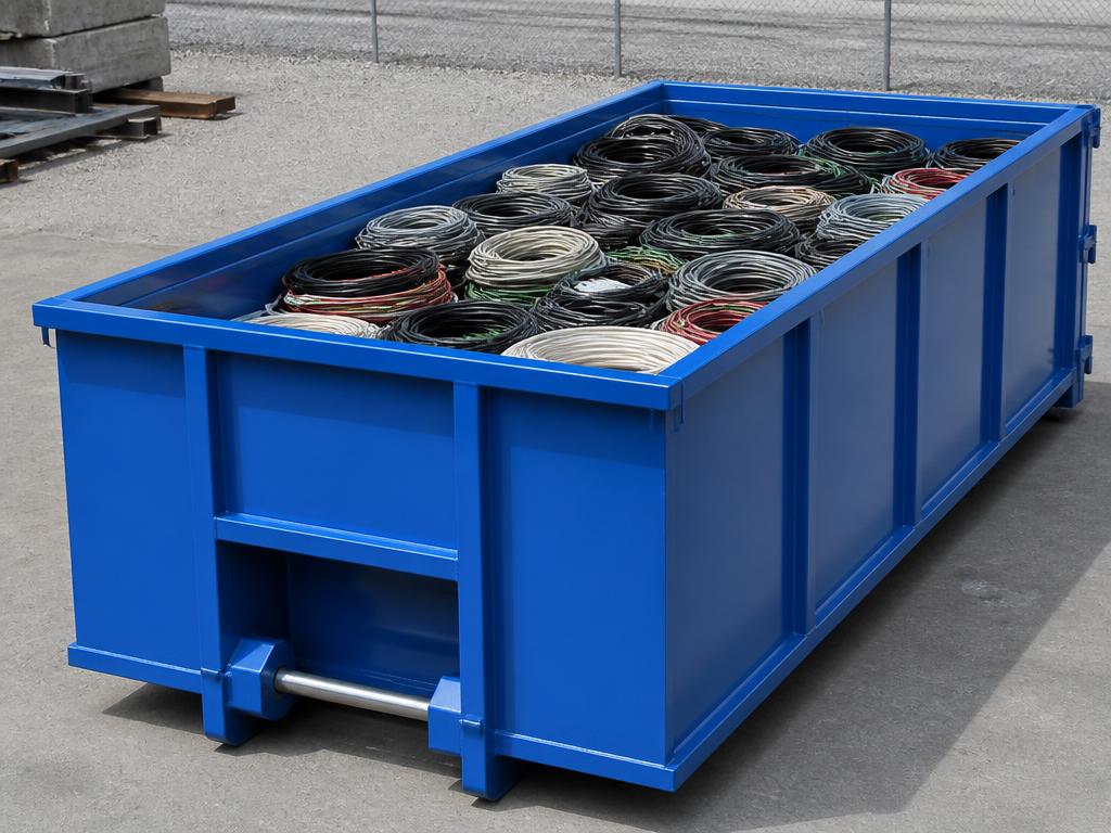 10 Yard recycling container